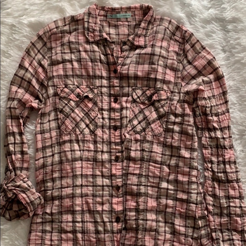 Maurices button top